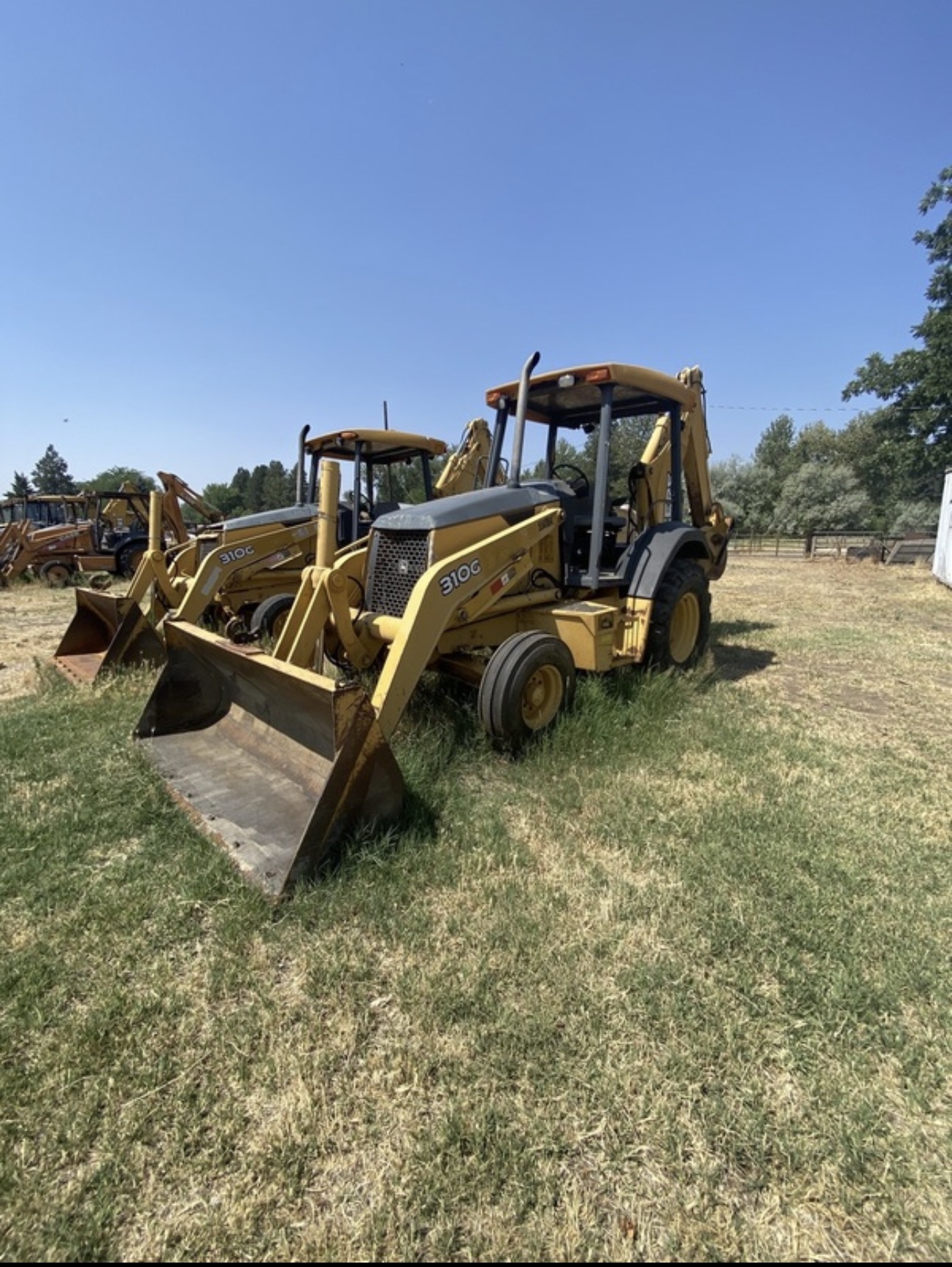 Older backhoe that no longer fits the current fleet plan or operating needs