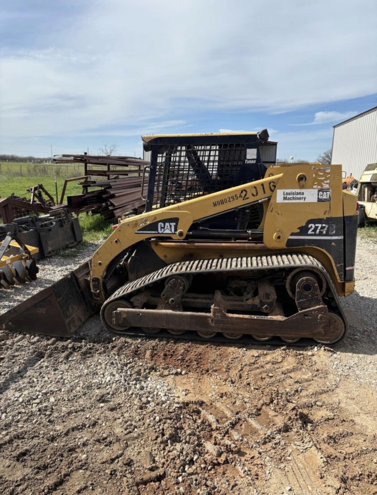 CAT skid steer that may no longer match the current fleet plan or operating needs